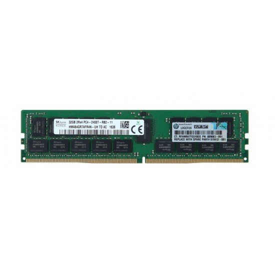 HPE 32GB (1x32GB) Dual Rank x4 DDR4-2400 CAS-17-17-17 Registered Memory Kit 805351-B21