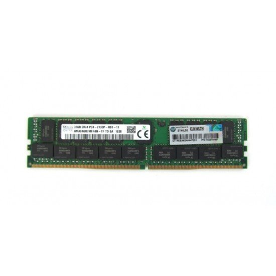 HPE 32GB (1x32GB) Dual Rank x4 DDR4-2133 CAS-15-15-15 Registered Memory Kit 728629-B21