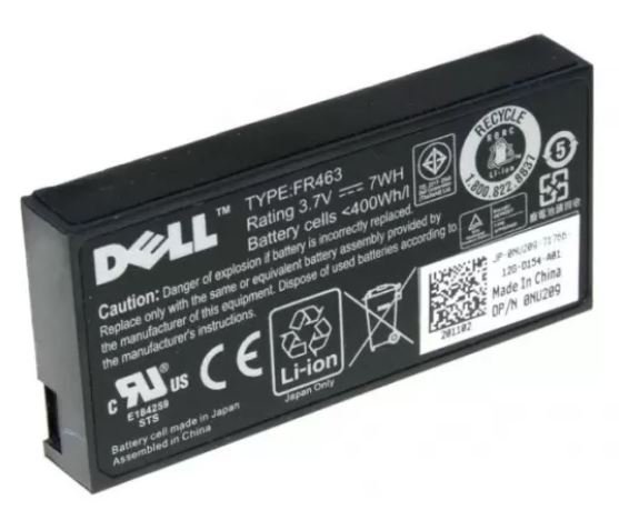 Dell PE PERC 5 5i 6 6i H700 3.7V RAID Battery 0NU209