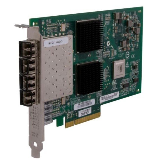 HPE StoreFabric 84Q 4-port 8Gb Fibre Channel Host Bus Adapter P9D91A