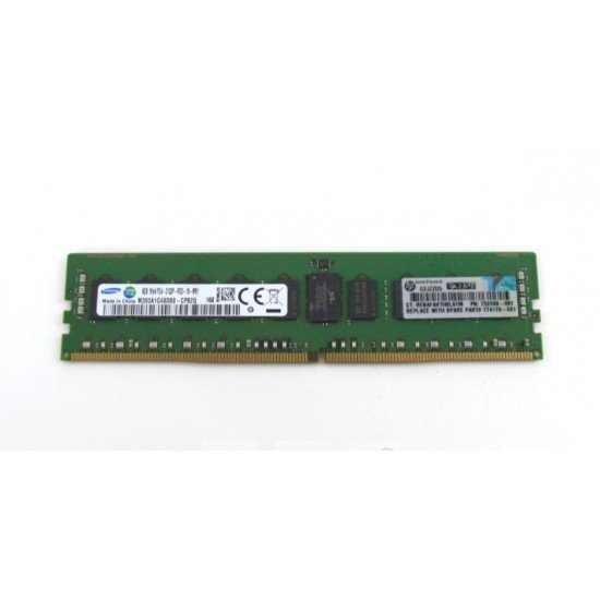 HP 8GB (1x8GB) Single Rank x4 DDR4-2133 CAS-15-15-15 Registered Memory Kit 726718-B21