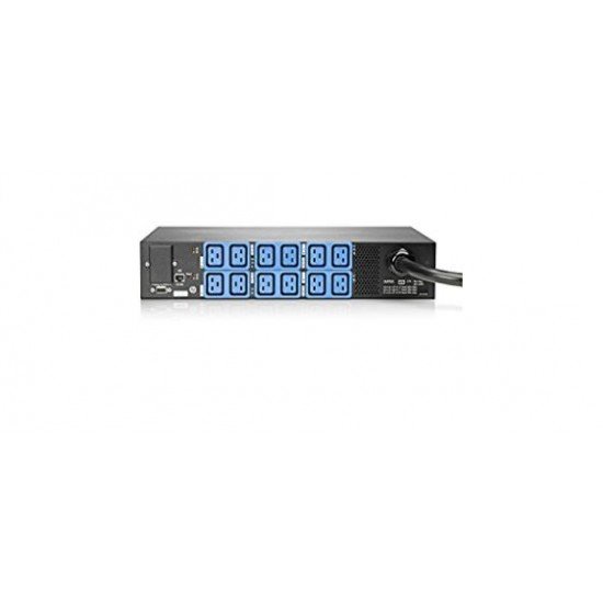 HPE Intelligent Modular 3Ph 17.3kVA/IEC 60309 60A 4-wire 48A/208V (12) C19/Horizontal NA/JP PDU AF535A