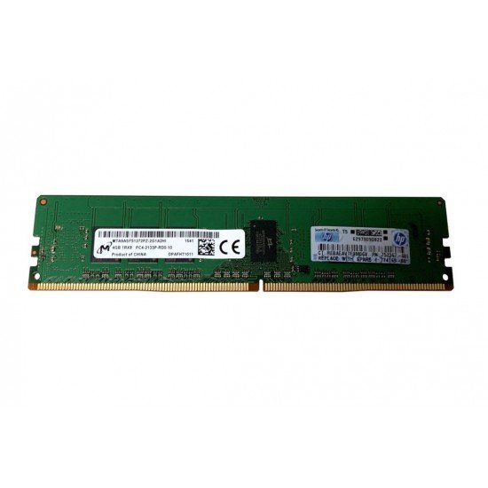 HP 4GB (1x4GB) Single Rank x8 DDR4-2133 CAS-15-15-15 Registered Memory Kit 726717-B21