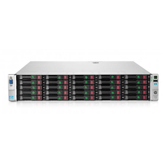 HPE ProLiant DL380p Gen8 2U 25SFF 16Core 32GB RAM 2TB HDD Rack Mount Server