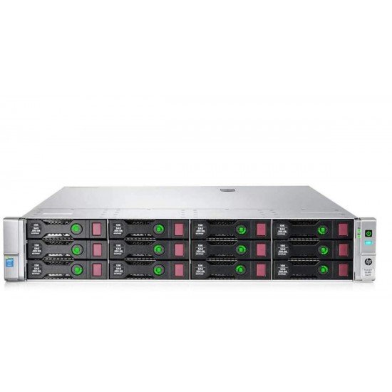 HPE ProLiant DL380 Gen9 2U 12LFF + 2SFF 44Core 64GB RAM 2TB HDD Rack Mount Serv