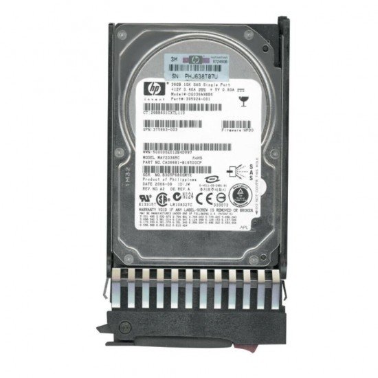 HP 36GB 10K 3G 2.5 SAS HDD 395924-001