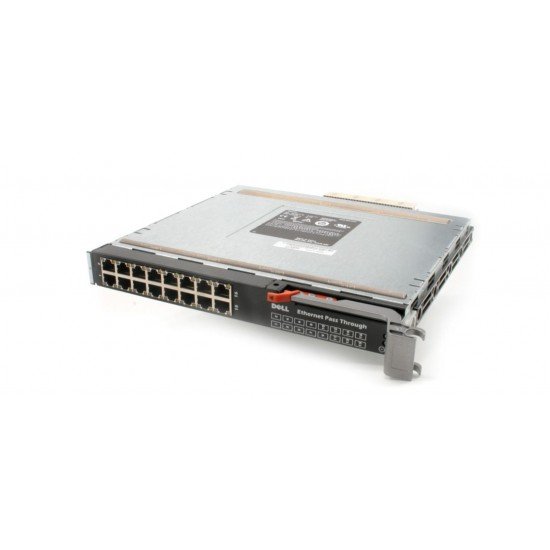 Dell PowerEdge M1000e 16-port Ethernet Pass Through Module WW060 