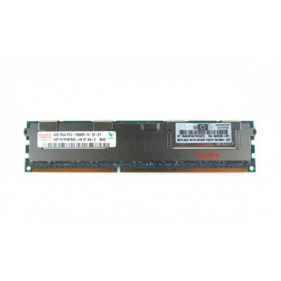 HP 4GB 2RX4 PC3-10600R  RDIMM 501534-001