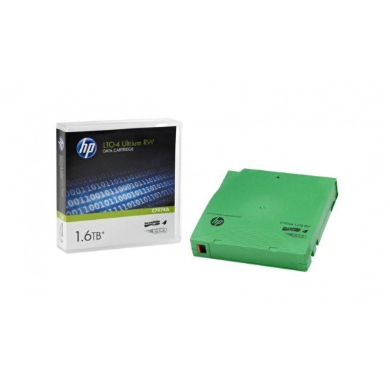 HP LTO4 Ultrium 1.6TB RW Data Cartridge C7974A