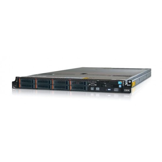 IBM System x3550 M4 1U 4SFF 12Core 32GB RAM 2TB HDD Rack Mount Server