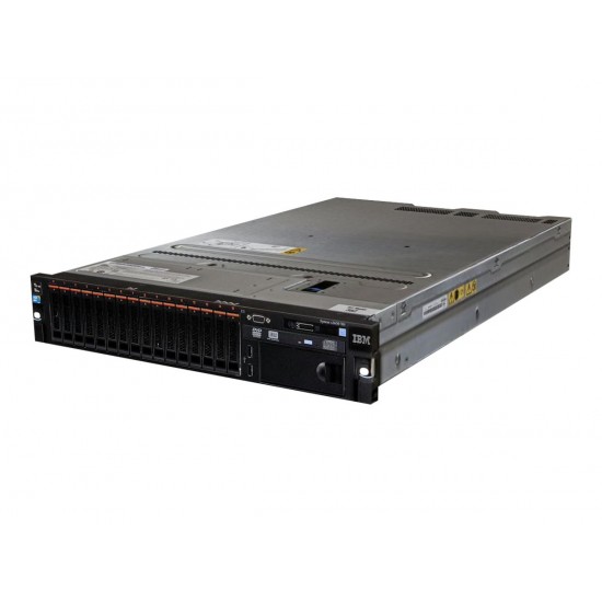 IBM System x3650 M4 2U 16SFF 16Core 64GB RAM 2TB HDD Rack Mount Server