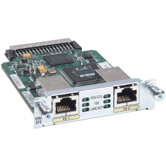 Cisco 2-Port Fast Ethernet High Speed WAN Interface Card HWIC-2FE