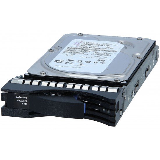 IBM 1TB 7.2K 3.5 SATA HDD - 43W7626 