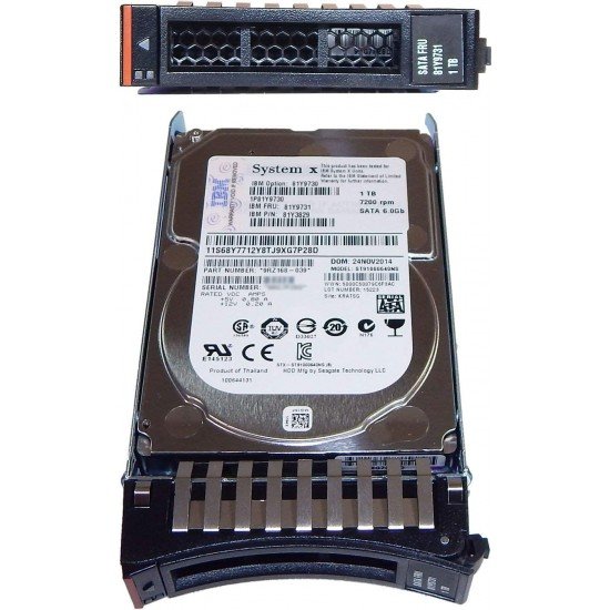 IBM 1TB 7.2K 2.5 NL SATA SFF SS HDD - 81Y9742