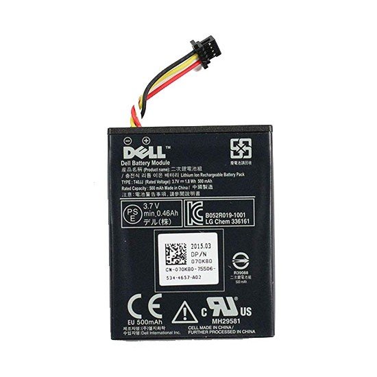 Dell PERC H710 H710P RAID Controller Battery 070K80