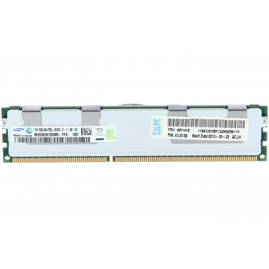 IBM 16GB PC3L-8500R ECC LP RDIMM	49Y1400 